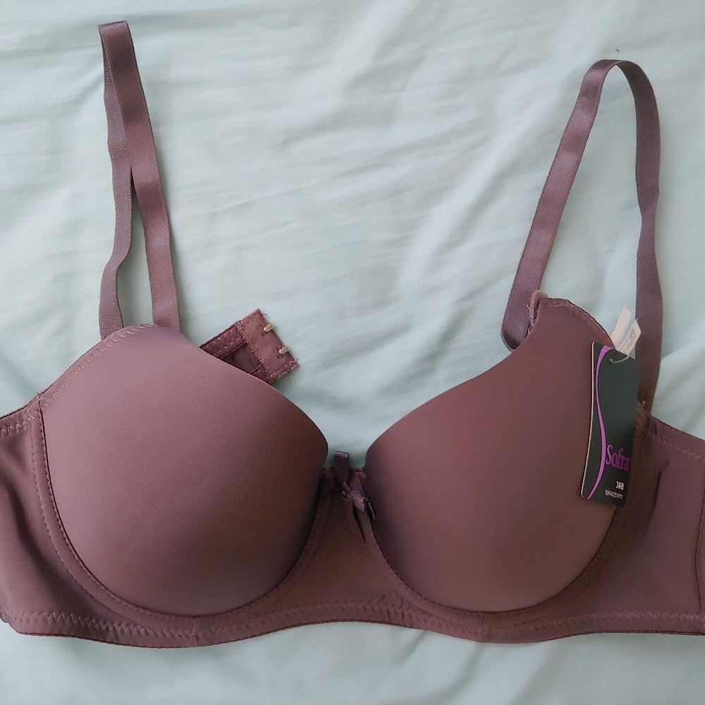 34B Purple T-Shirt Bra